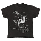 Poppy - Raven - Black Vintage T-shirt